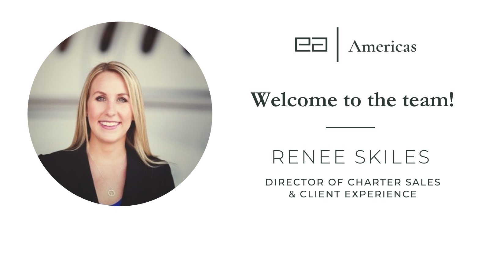 Renee Skiles joins Elit'Avia Americas | Elit'Avia, image size:1600x900